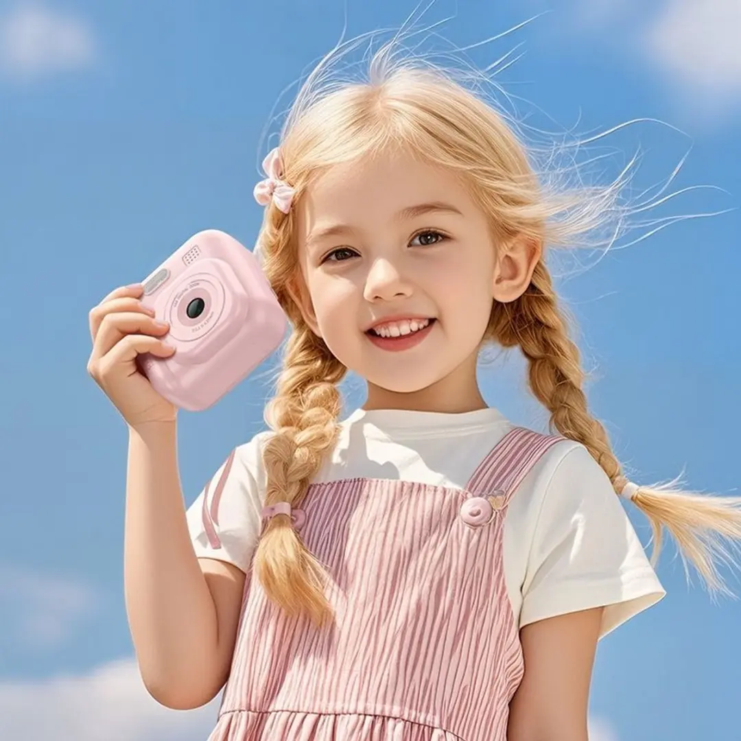 Hoco Kinder Instant Print Camera DV211 - Roze