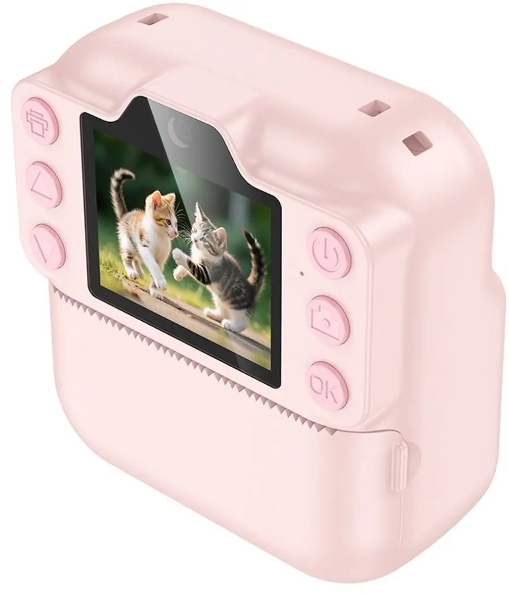 Hoco Kinder Instant Print Camera DV211 - Roze