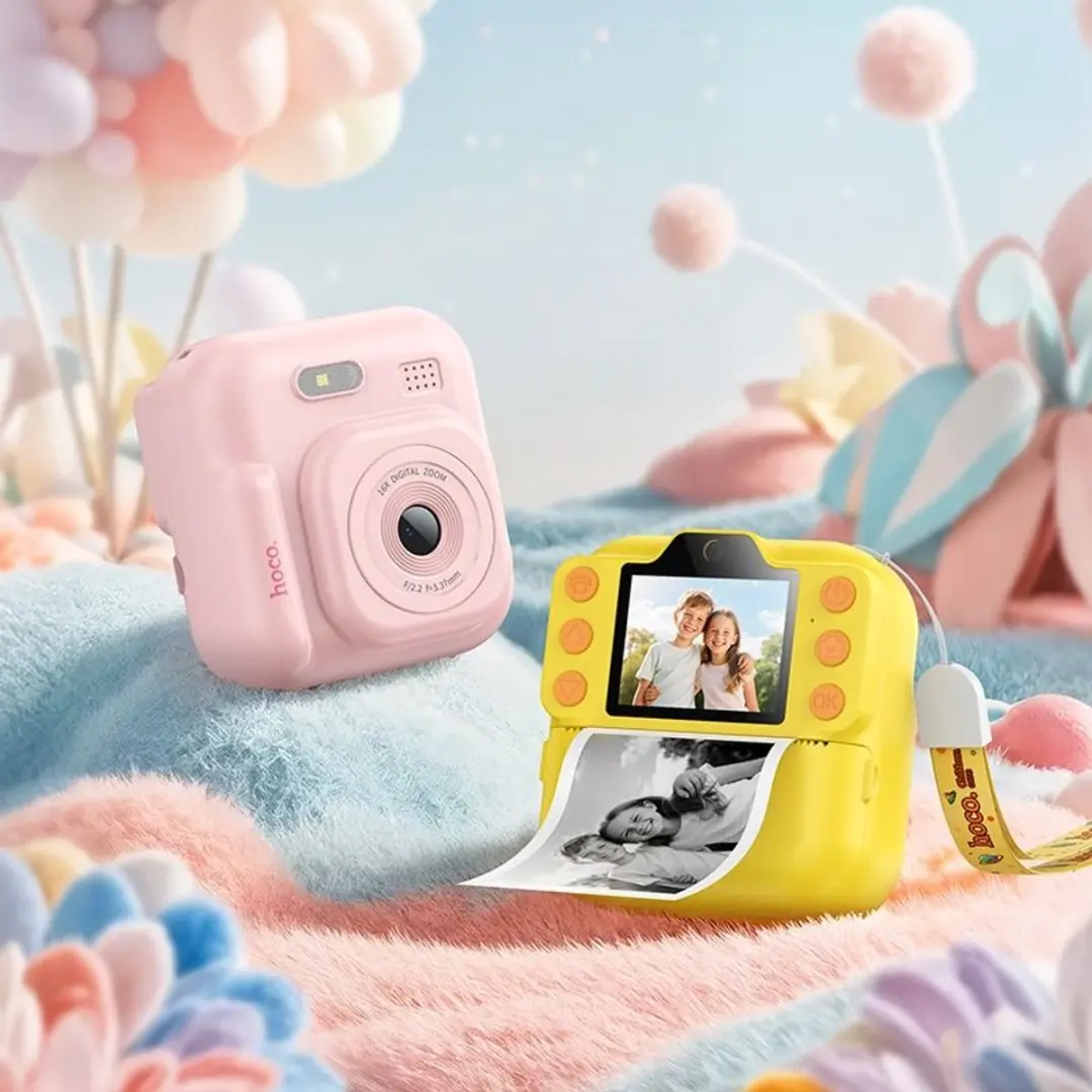 Hoco Kinder Instant Print Camera DV211 - Roze