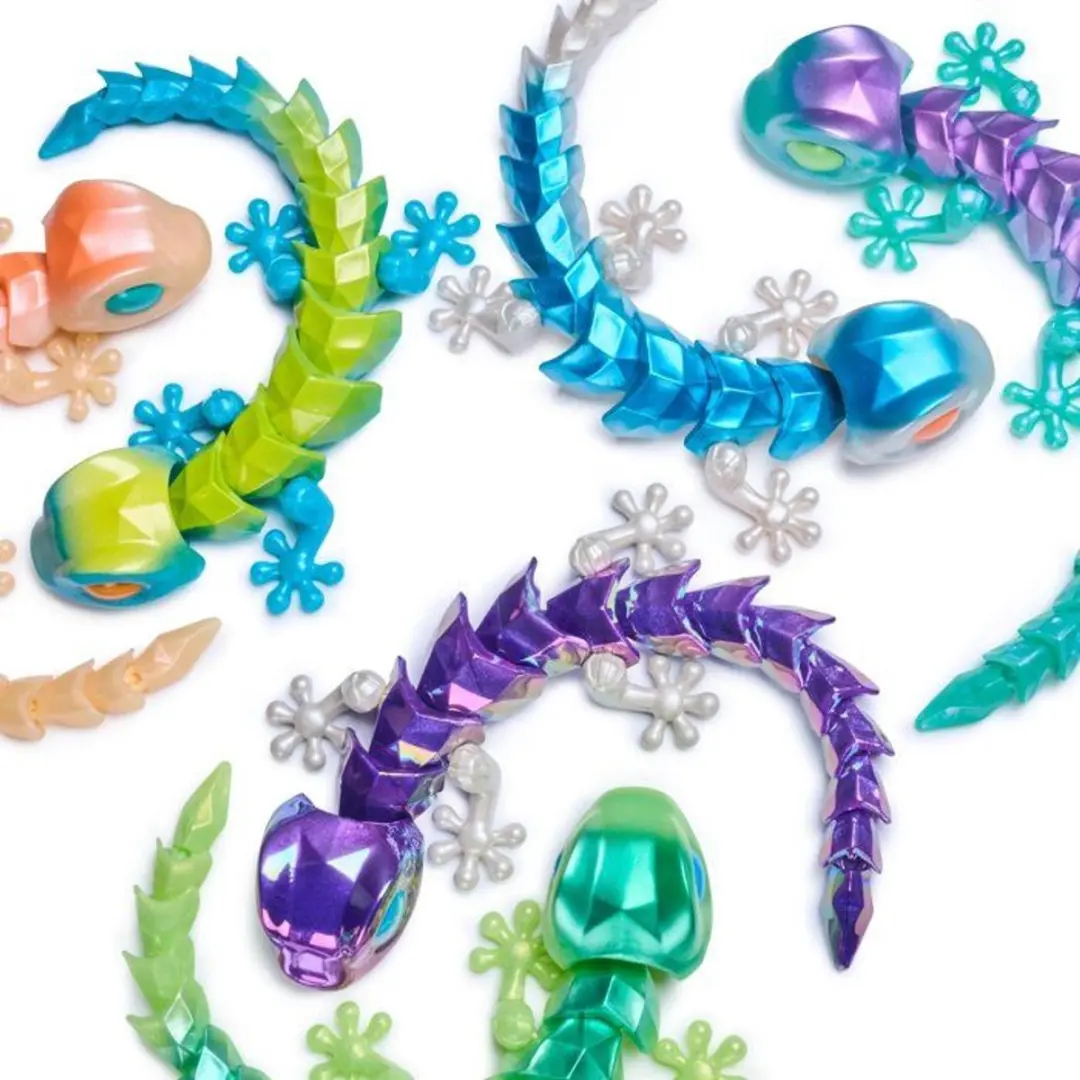 Spin Master Gecko Crystalynx Dragons 6076272 - Meerkleurig