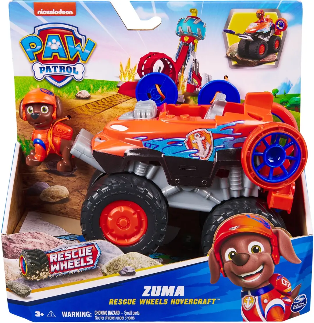 PAW Patrol Reddingswagen Transformerende Bulldozer - Rubble Speelfiguur - Meerkleurig