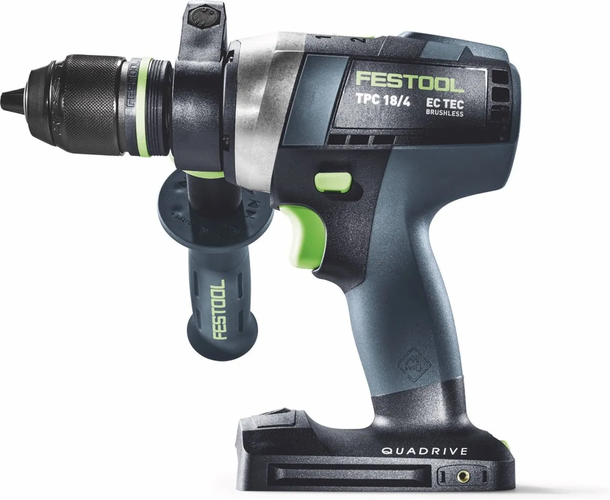 Festool TPC 18/4 I-Basic-Set Accu-Slagboormachine 18V 75Nm - 2x 3.0Ah Accu