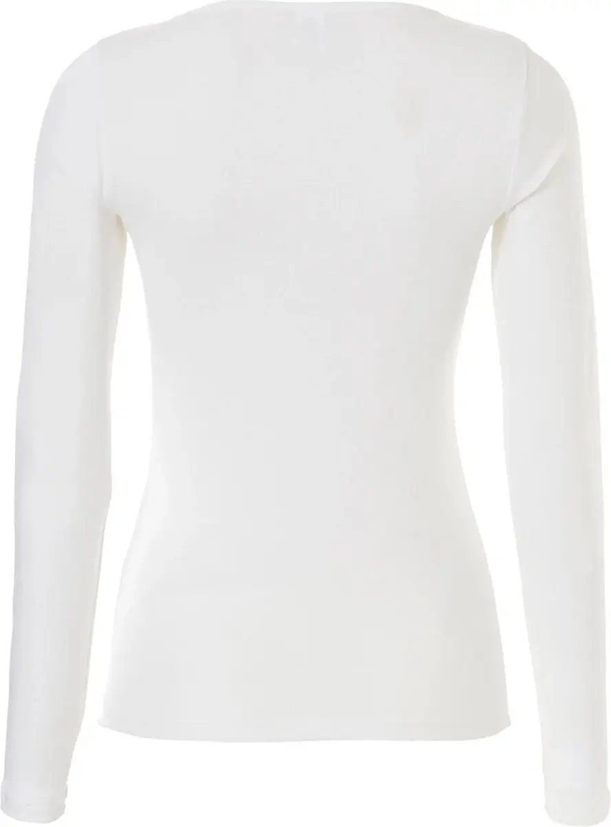 Ten Cate Thermo Long Sleeve Lace Snow White Dames - Maat XL