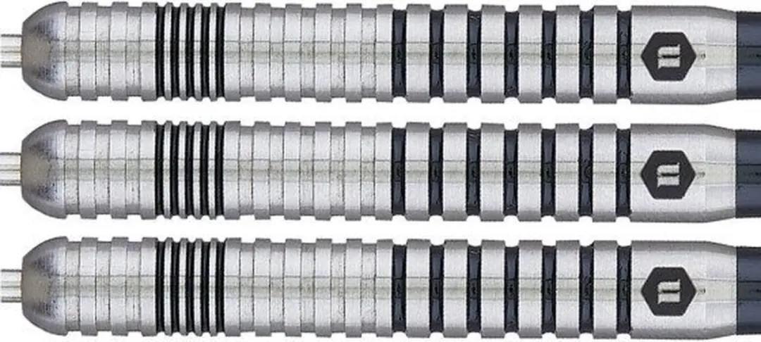 Unicorn Ross Smith Smudger 80% Dartpijlen - 3 Stuks - Zilver/Zwart