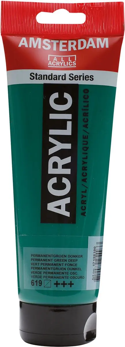 Amsterdam Standard Acrylverf 120ml - Permanentgroen Donker 619