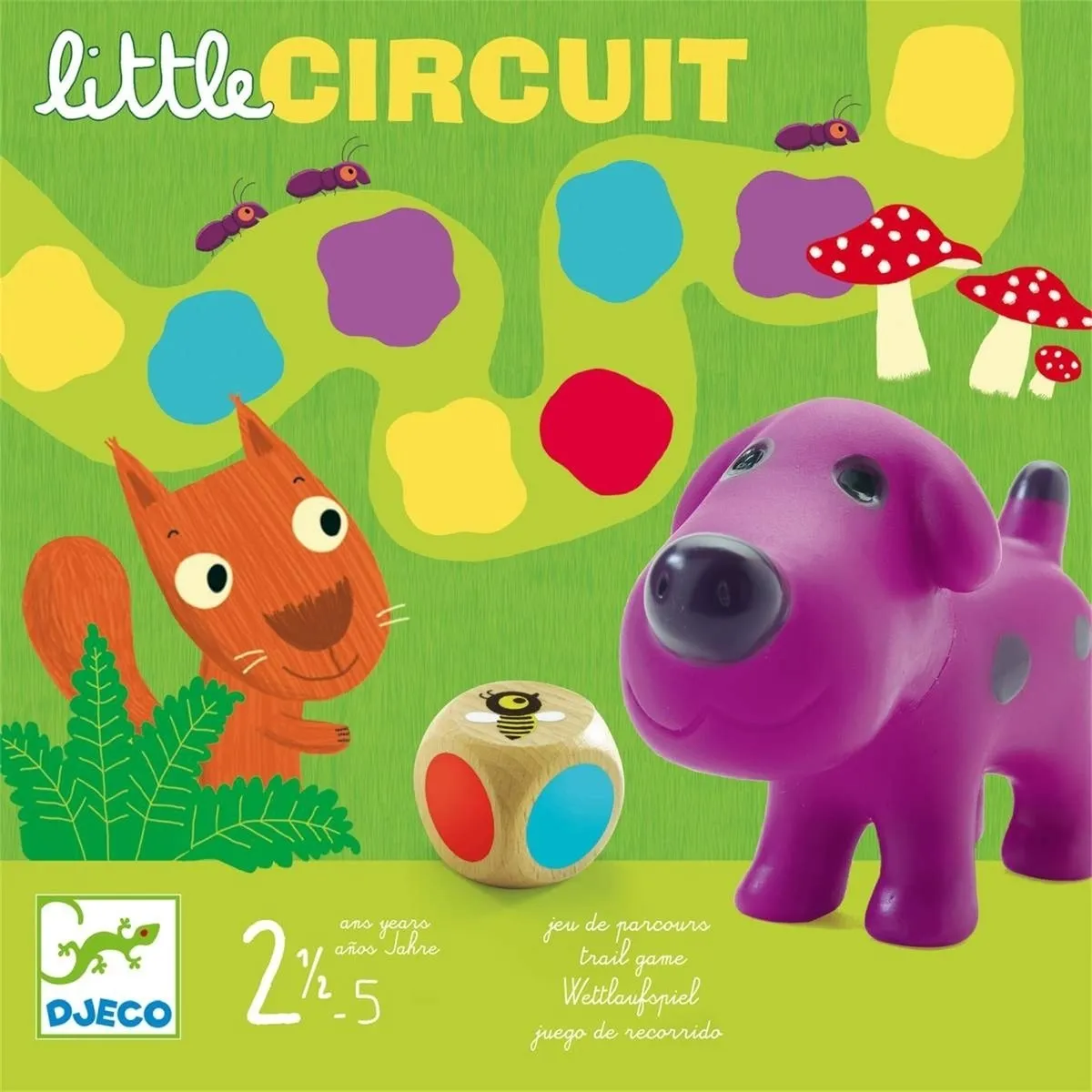 Djeco Little Circuit Ganzenbord - 1 Stuks - Multicolor