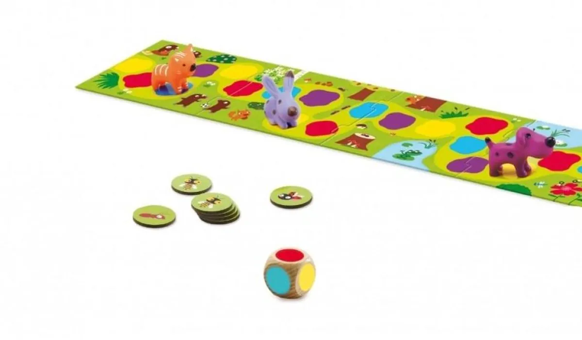 Djeco Little Circuit Ganzenbord - 1 Stuks - Multicolor