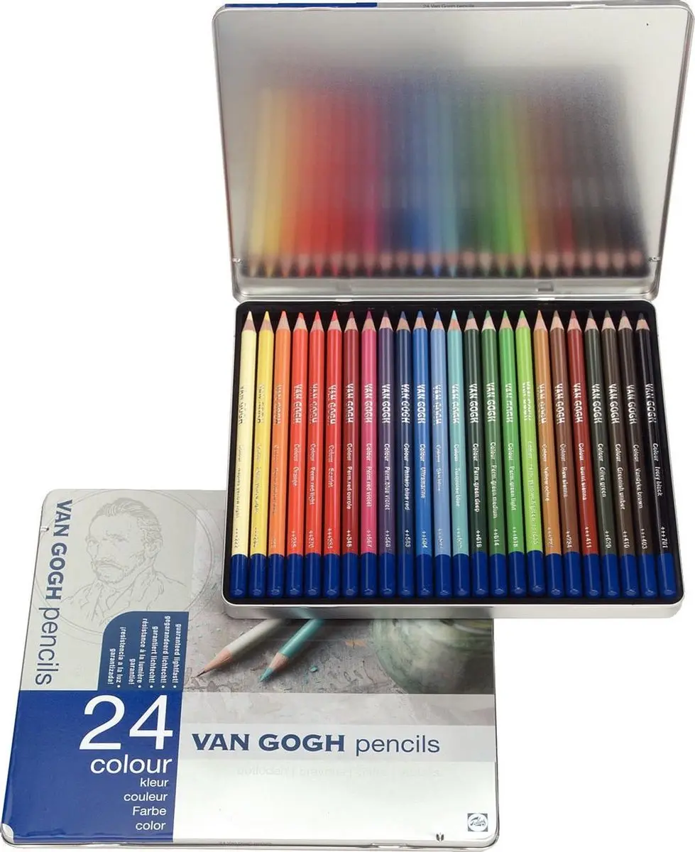 Van Gogh Kleurpotloden Basisset GCP M24 - Assorti