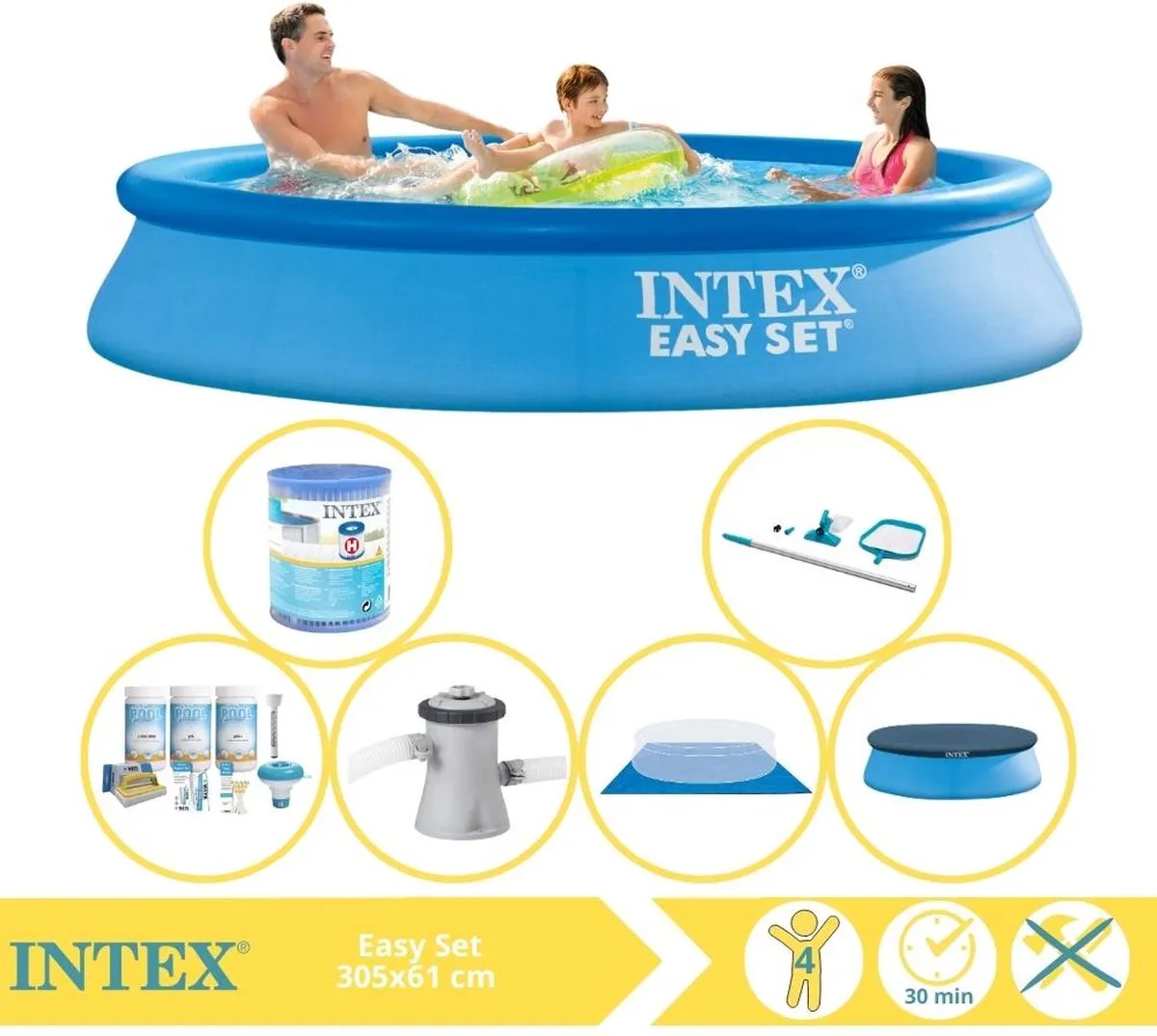Intex Easy Set Zwembad 305x61cm