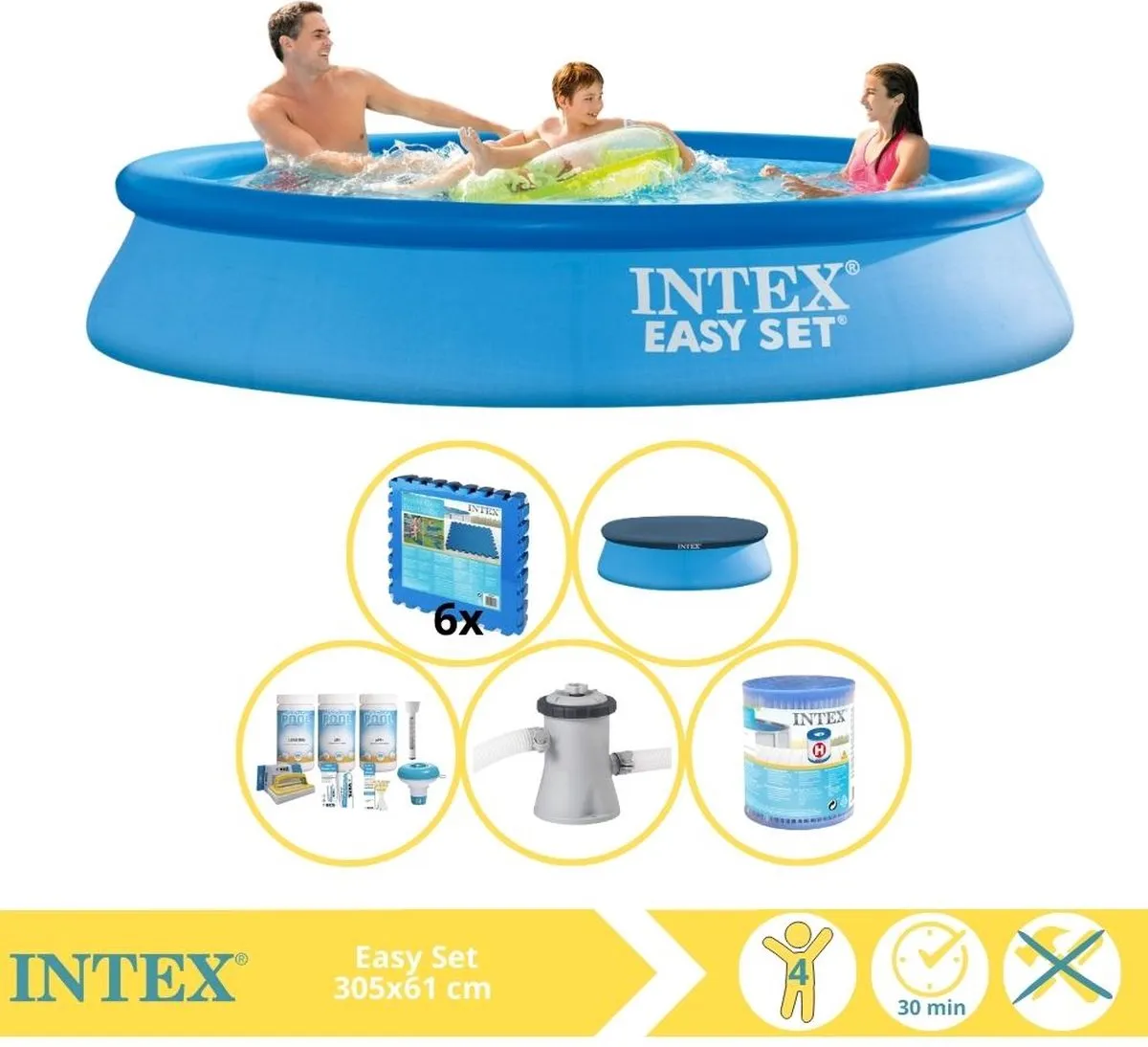 Intex Easy Set Zwembad 305x61cm