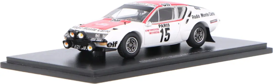 Alpine A310 #15 Rally Monte Carlo 1976