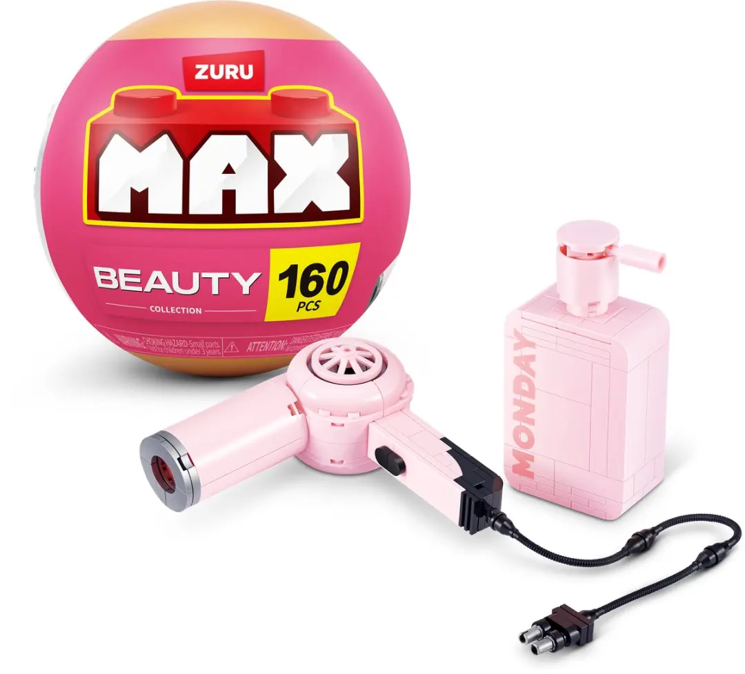 ZURU MAX Build More Premium Beauty Building Bricks - 83231 Multicolor