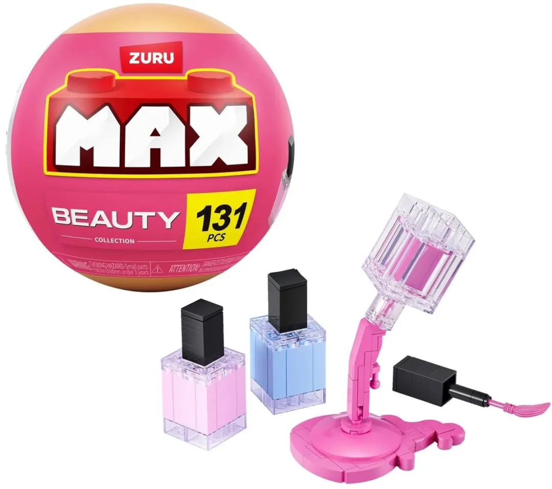 ZURU MAX Build More Premium Beauty Building Bricks - 83231 Multicolor