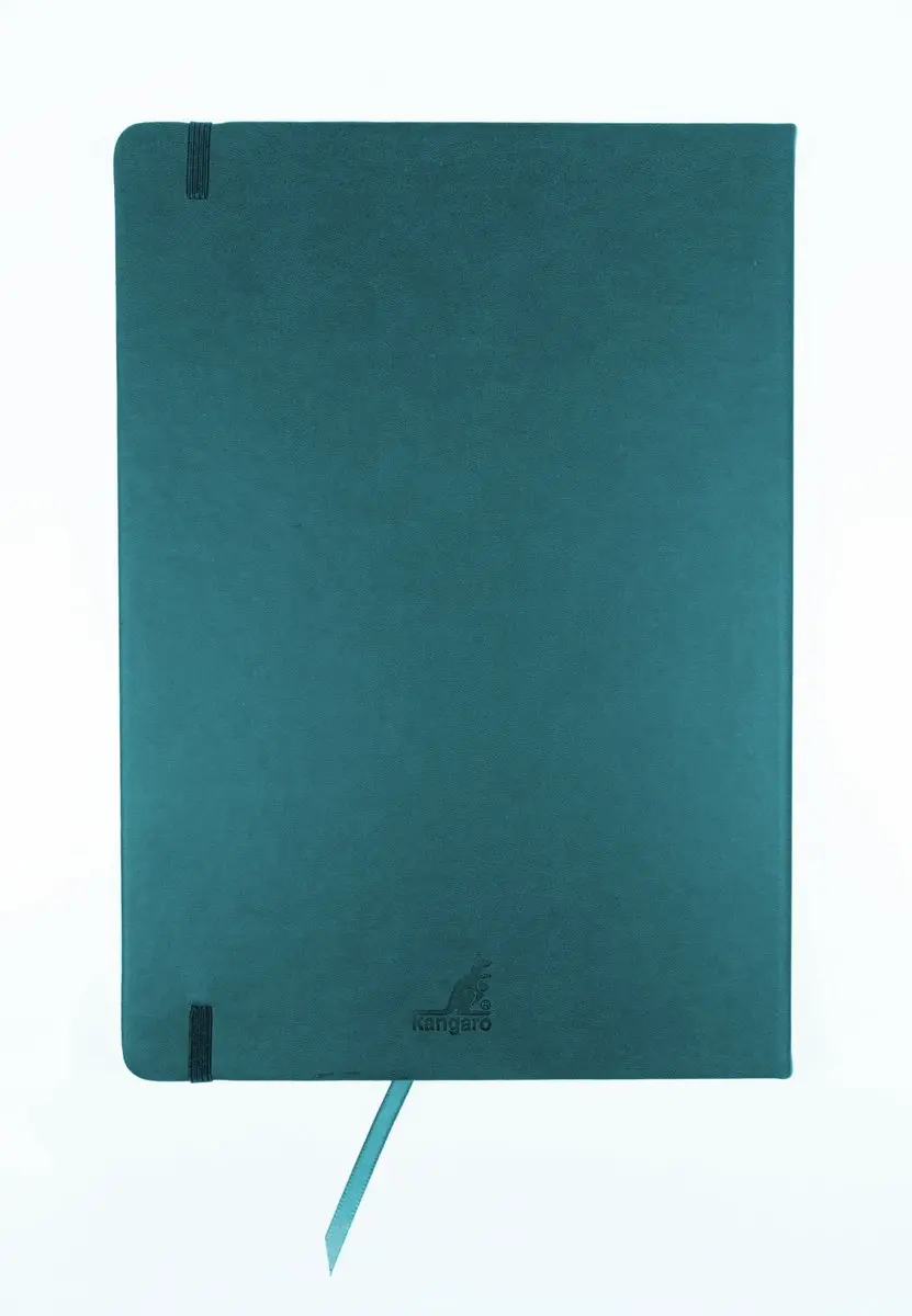 Kangaro K-861334 Schetsboek A4 - 160 Pagina's - Dark Turquoise - afbeelding 6 van 6