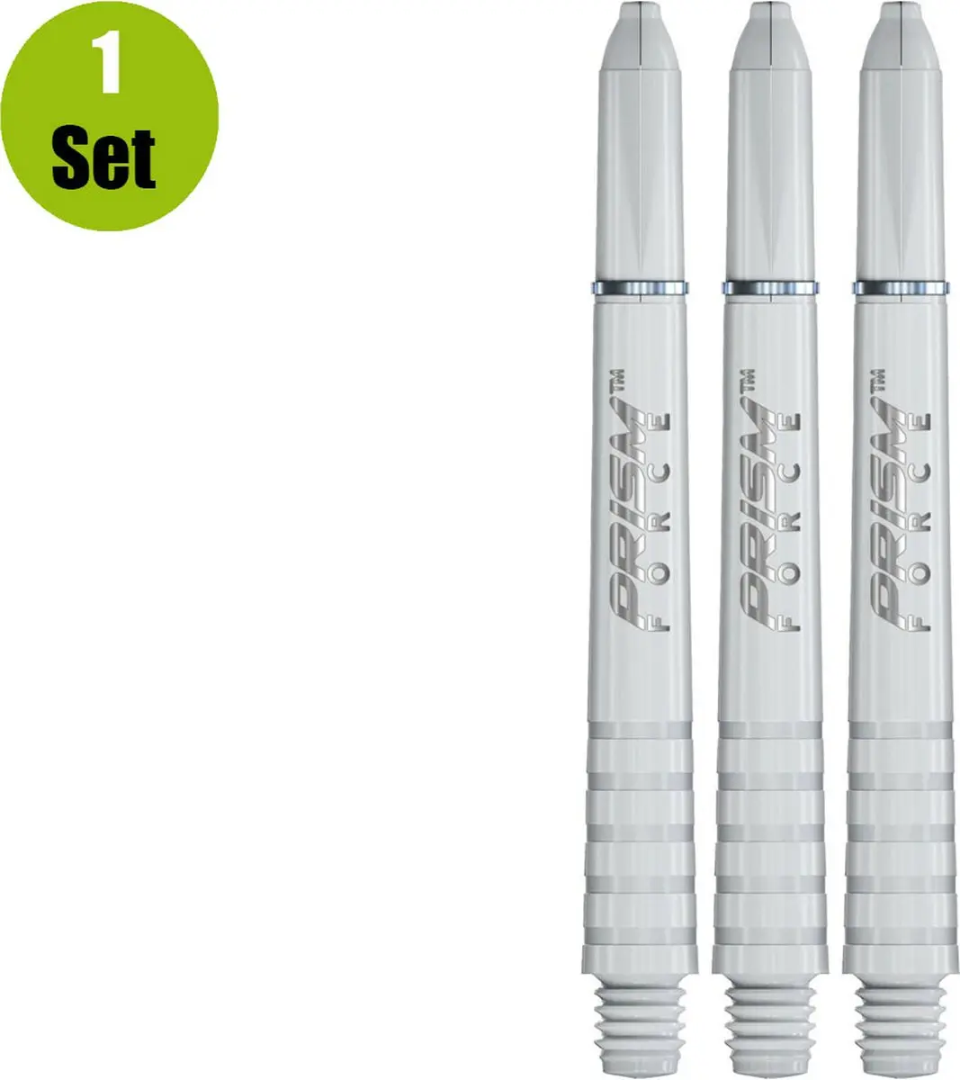 Winmau Prism Force Dart Shafts 3 Stuks - Wit