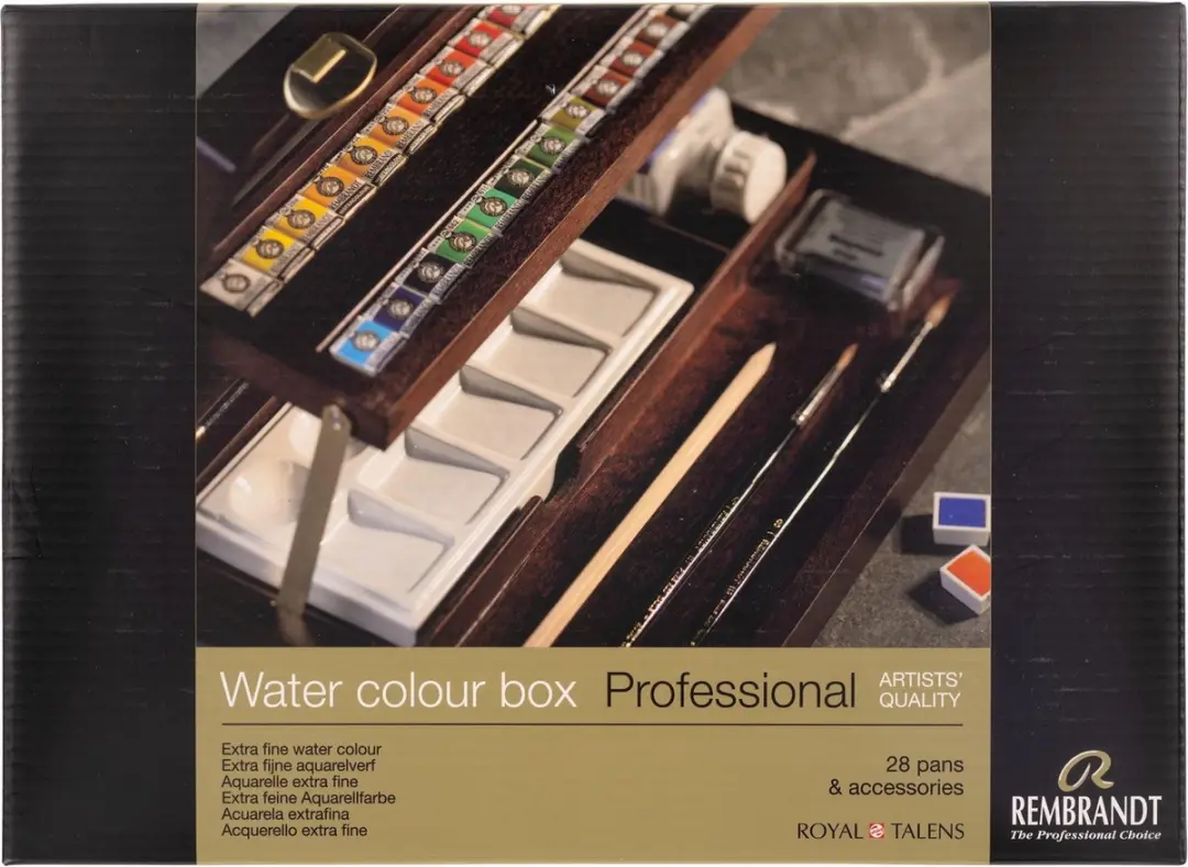 Rembrandt Aquarelverf Professional 28 Kleuren