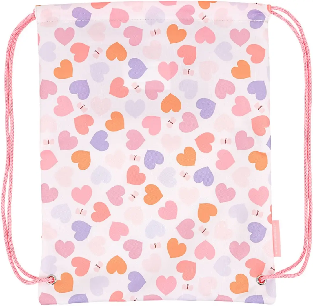 A Little Lovely Company Gymtas Hartjes - 5L