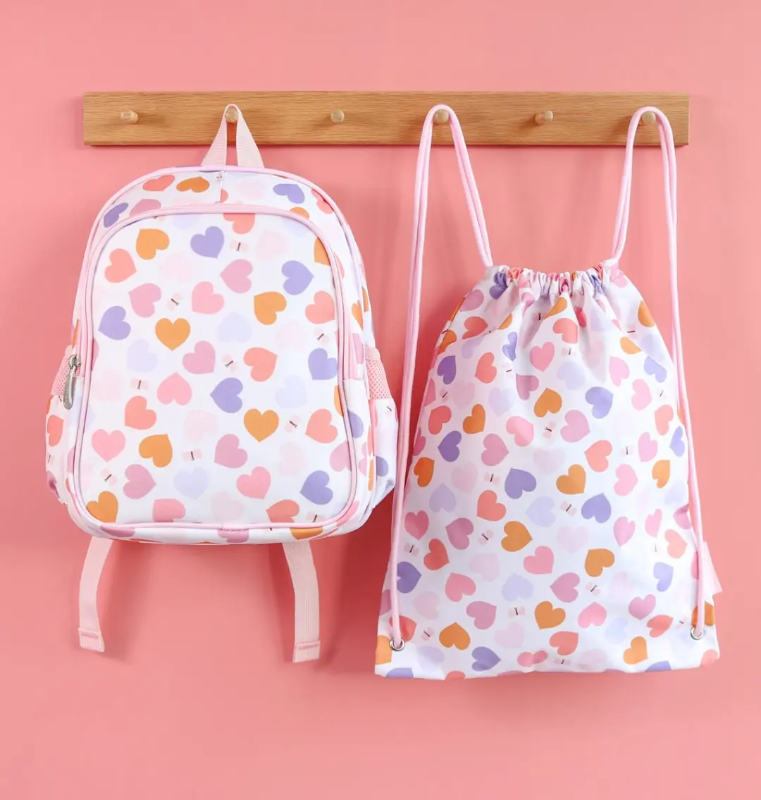 A Little Lovely Company Gymtas Hartjes - 5L