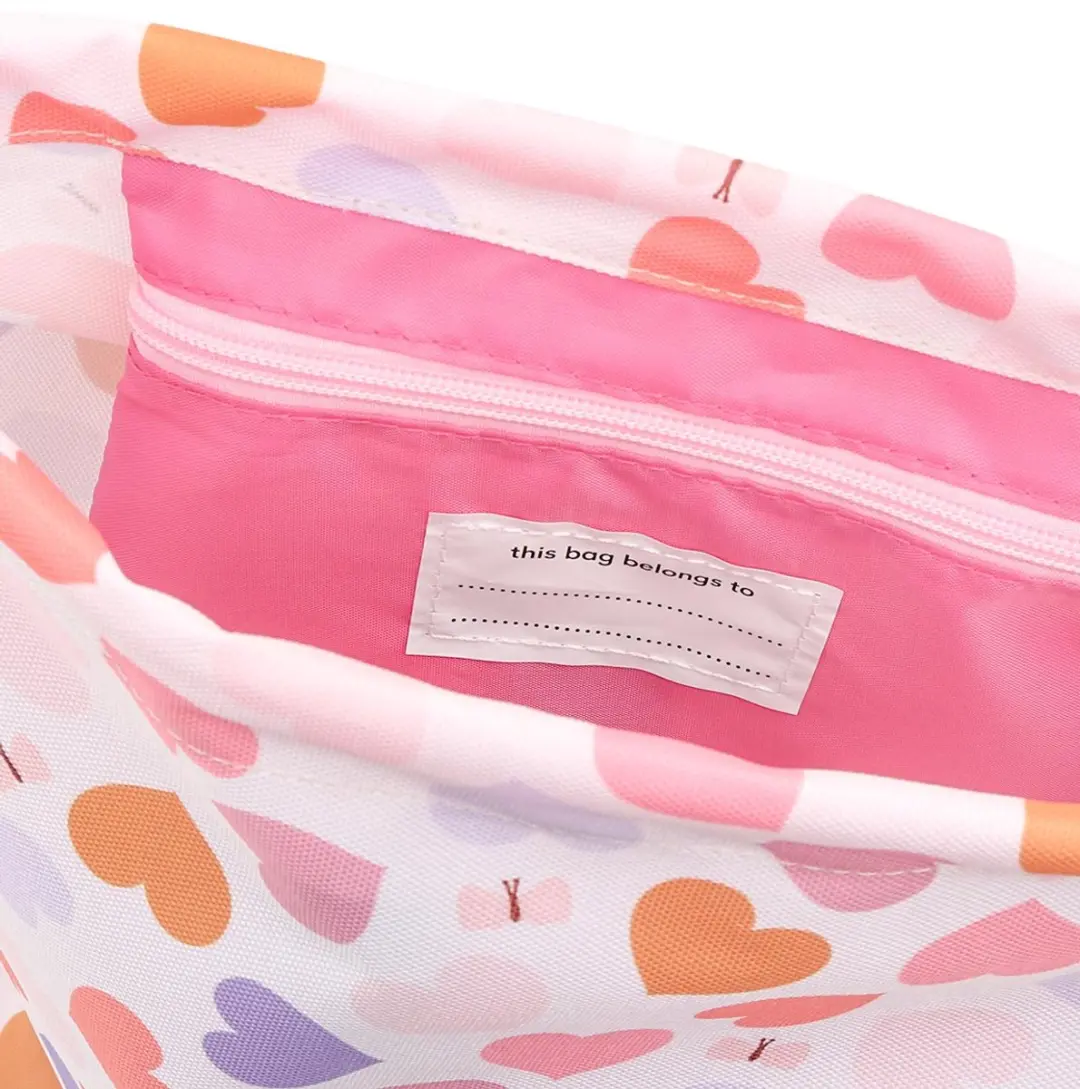 A Little Lovely Company Gymtas Hartjes - 5L