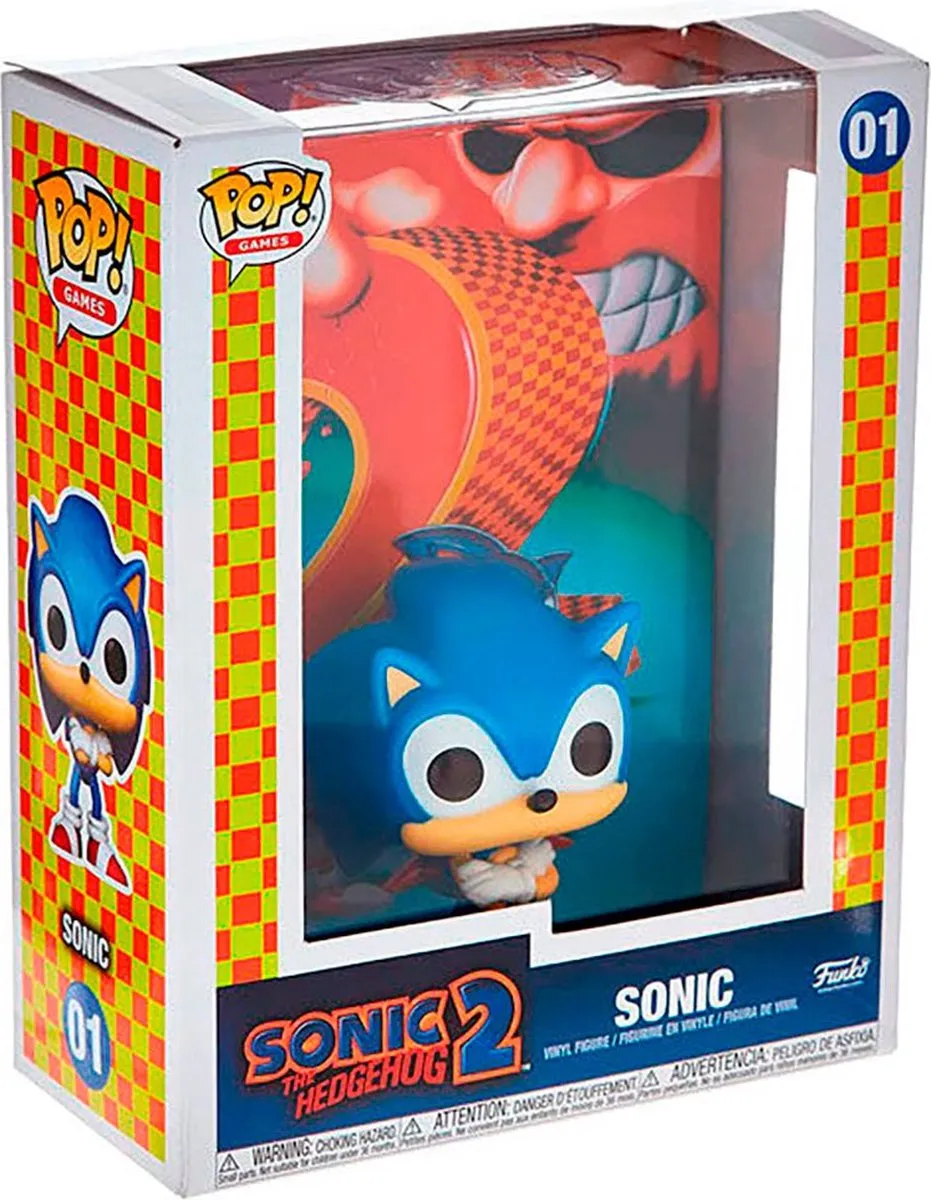 Funko Pop Game Cover Sonic the Hedgehog 2 - Multi