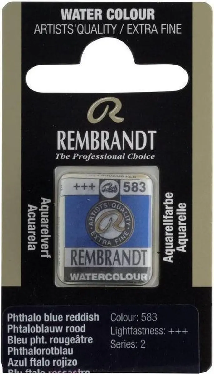 Rembrandt Watercolor Napje Phthalo Blue Reddish 10g