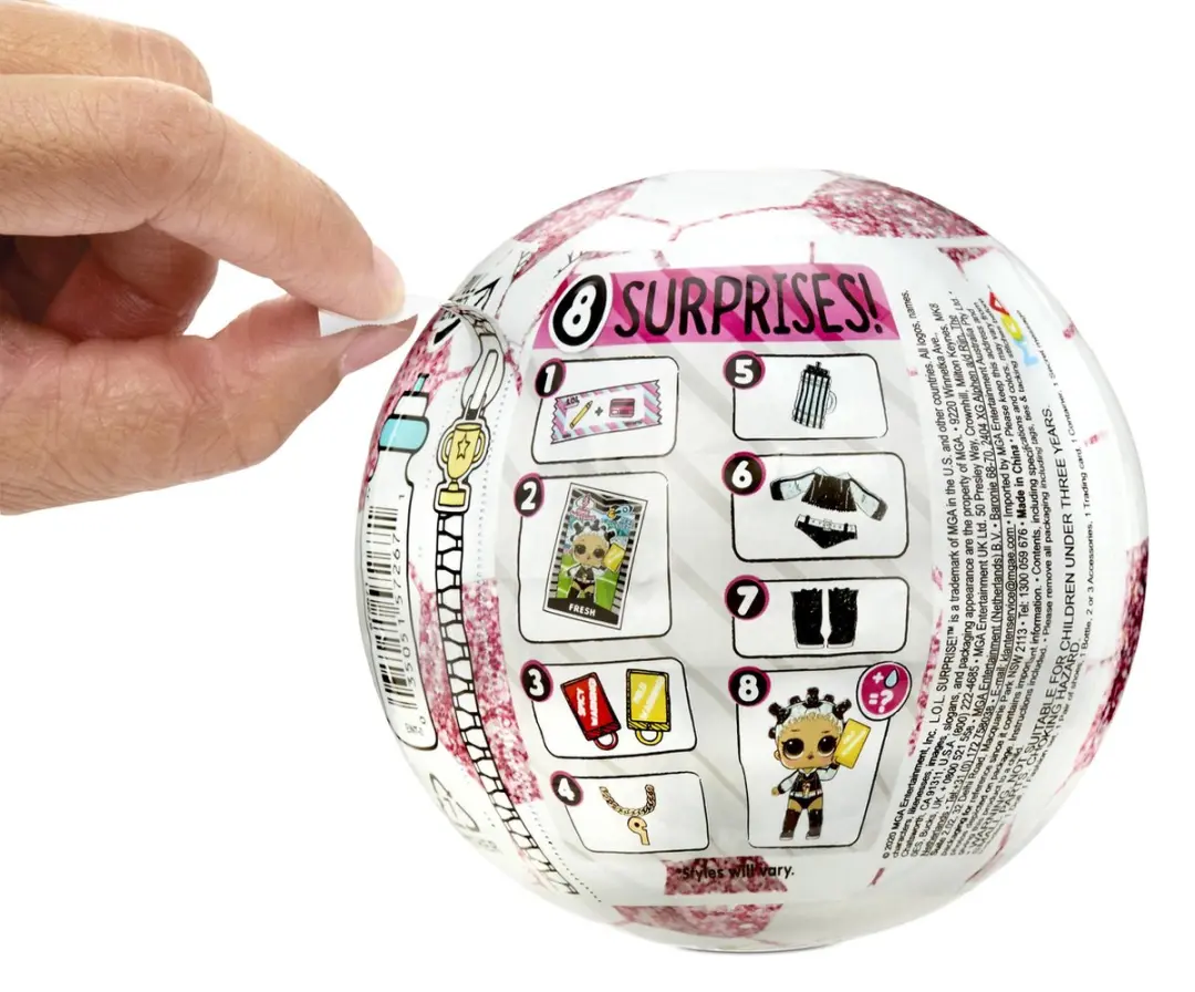 LOL! Surprise! All Star BBs Serie 3 Voetbal - Multicolor