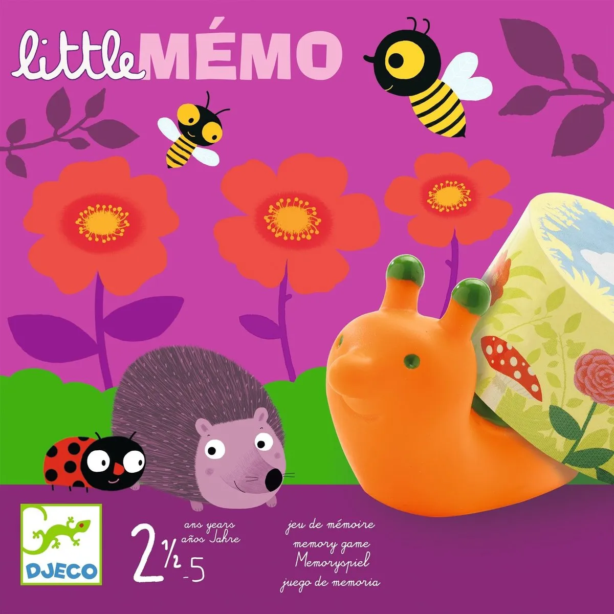 Djeco Little Memo Geheugenspel 2084 - 2-4 Spelers - afbeelding 6 van 6