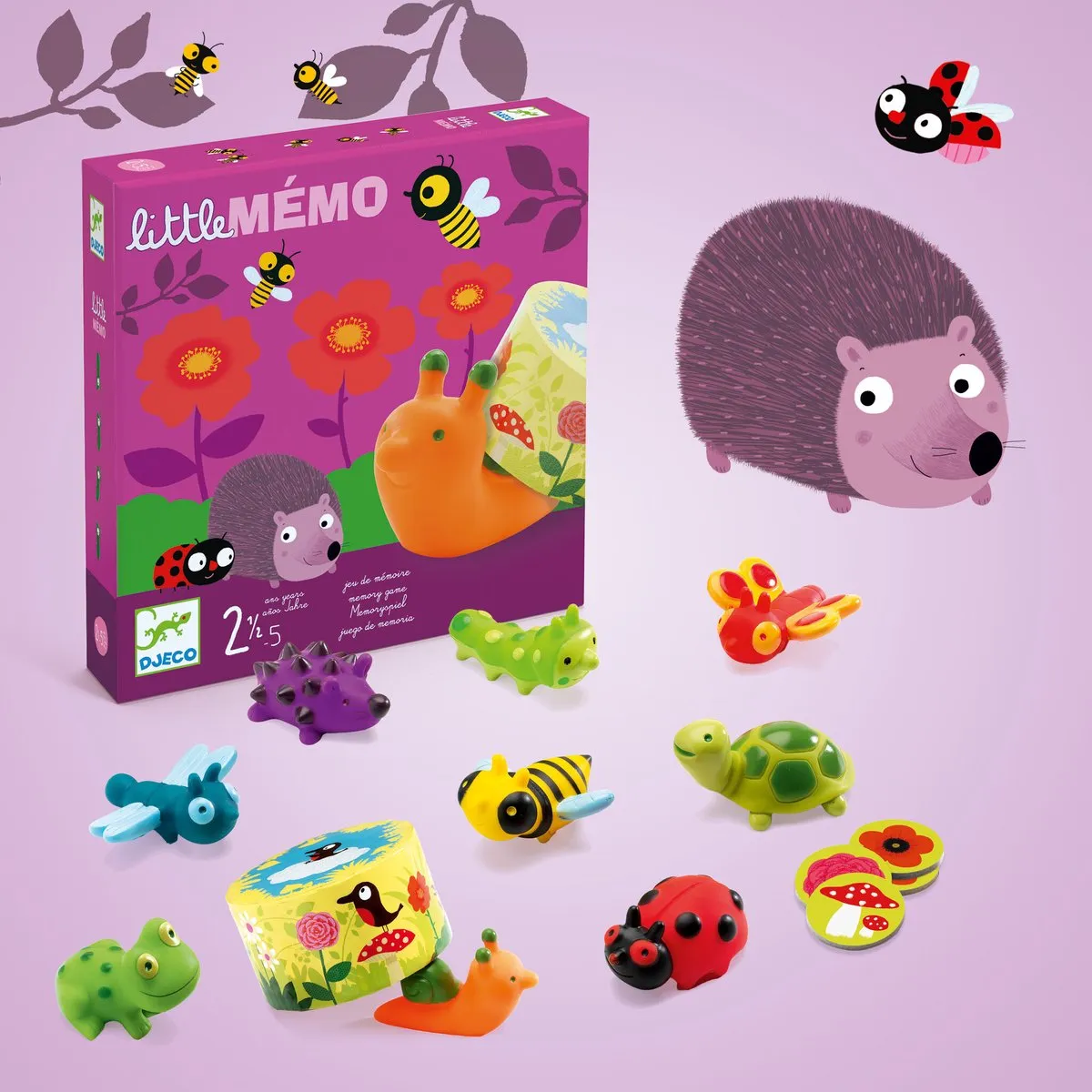 Djeco Little Memo Geheugenspel 2084 - 2-4 Spelers