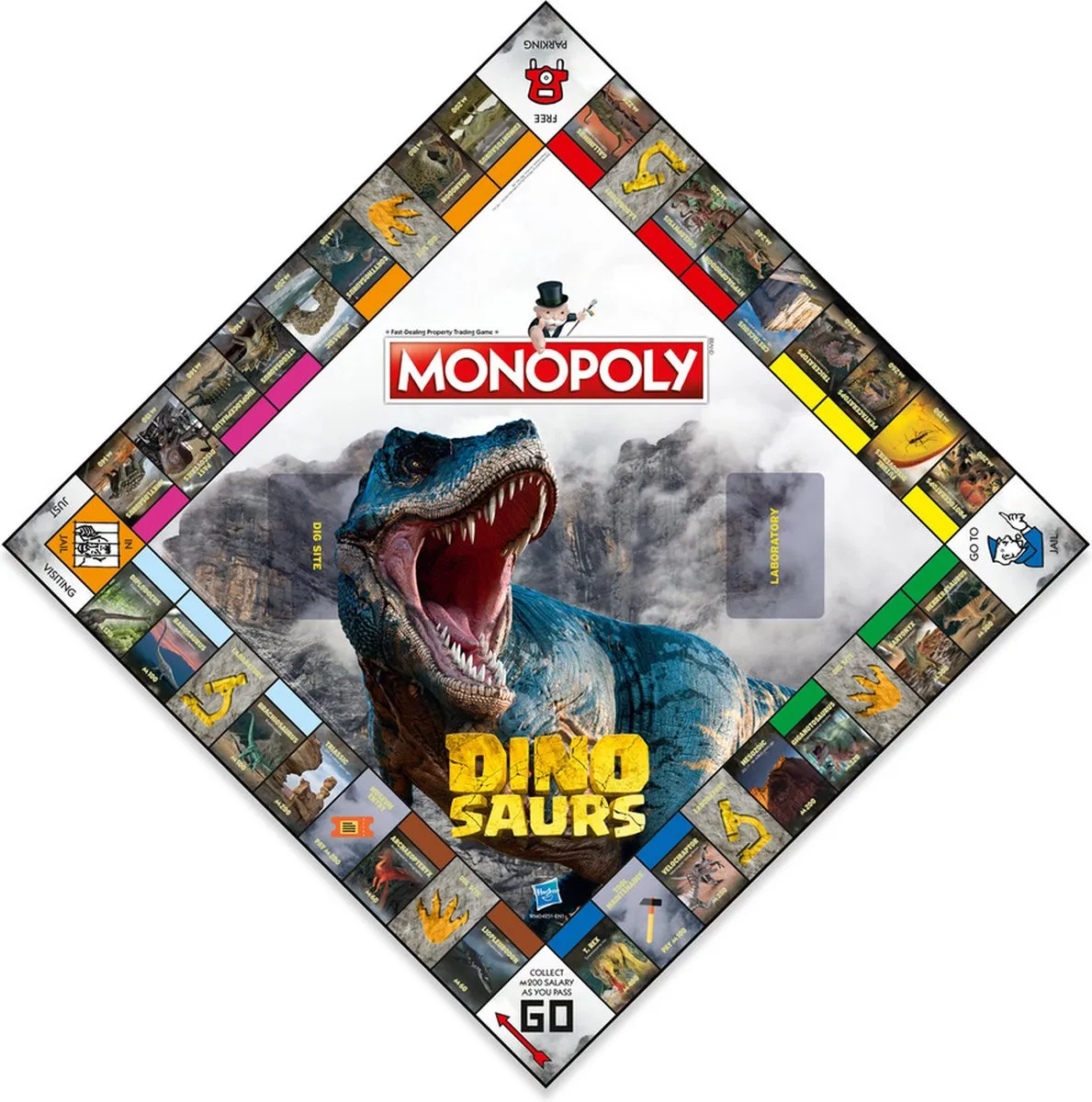 Winning Moves Monopoly Dinosaurs Bordspel - 2-6 Spelers