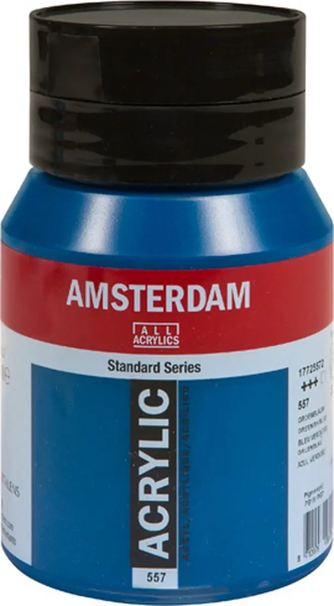 Amsterdam Standard Acrylverf 500ml - 557 Groenblauw