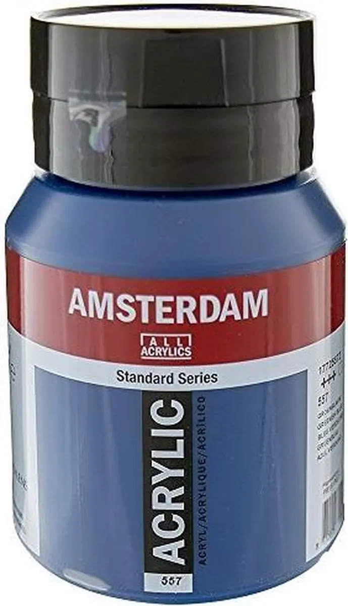 Amsterdam Standard Acrylverf 500ml - 557 Groenblauw