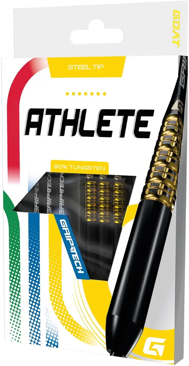 goat Athlete Yellow 90% Dartpijlen - 3 Stuks
