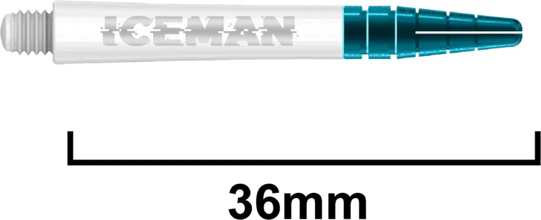 Red Dragon Nitrotech Ionic Gerwyn Price TC634 Dart Shafts - 3 Stuks