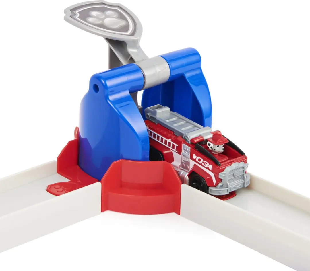 PAW Patrol Marshall Voertuig Red Avonturenstad Racebaan 1:55 - MPN 6061056