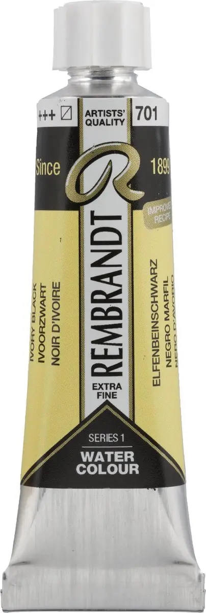 Rembrandt Aquarelverf Ivoorzwart 701