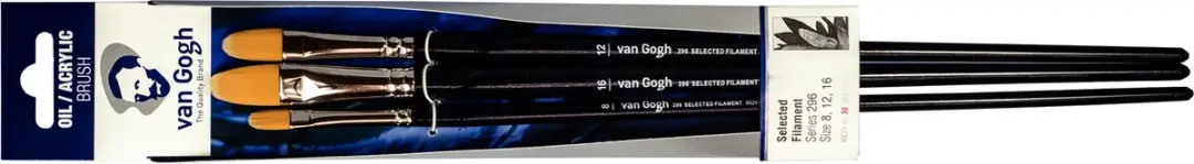 Van Gogh Serie 296 Olie & Acrylverfpenselen