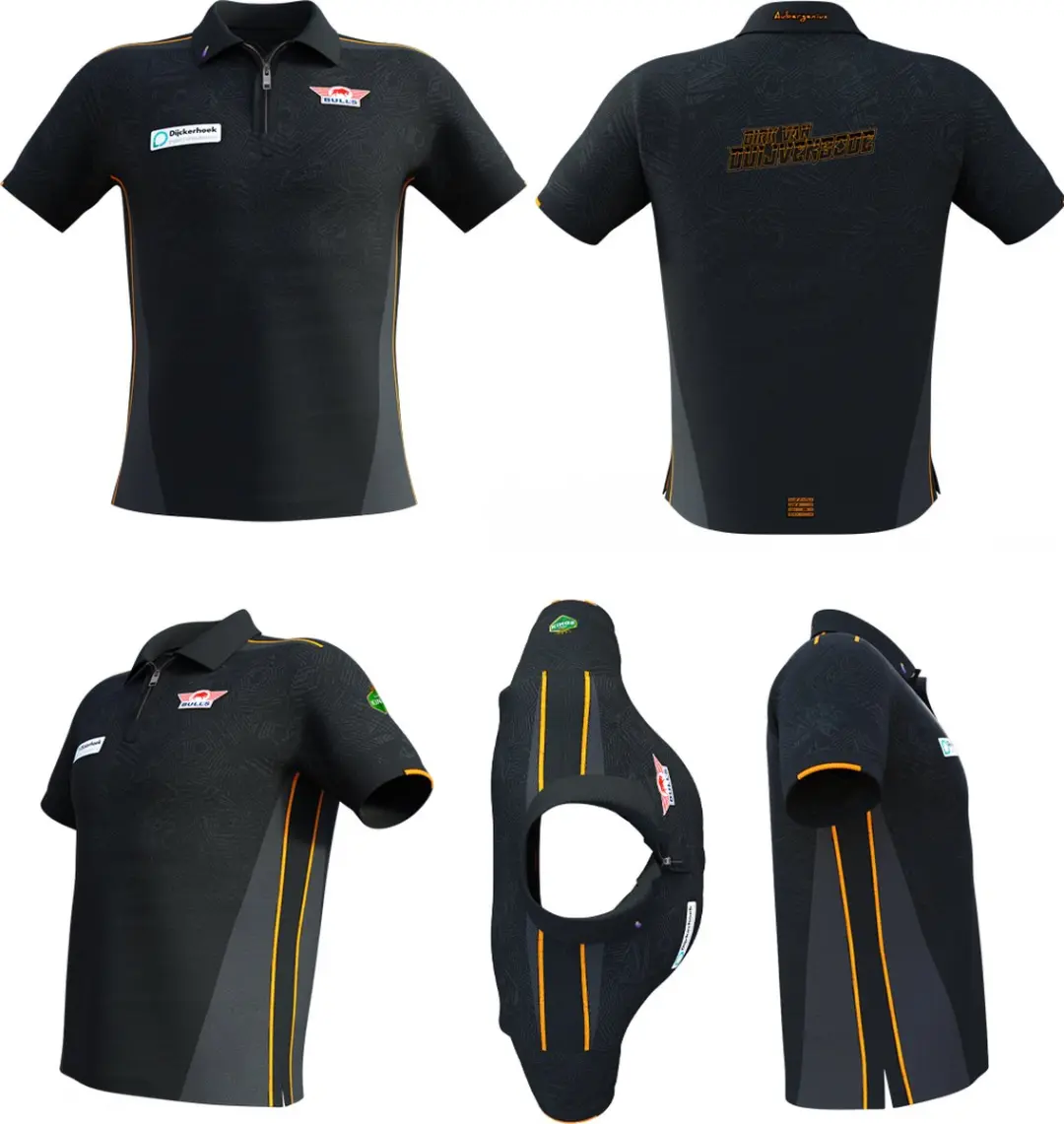 Bull's Dirk van Duijvenbode Matchshirt 2025 - Maat L