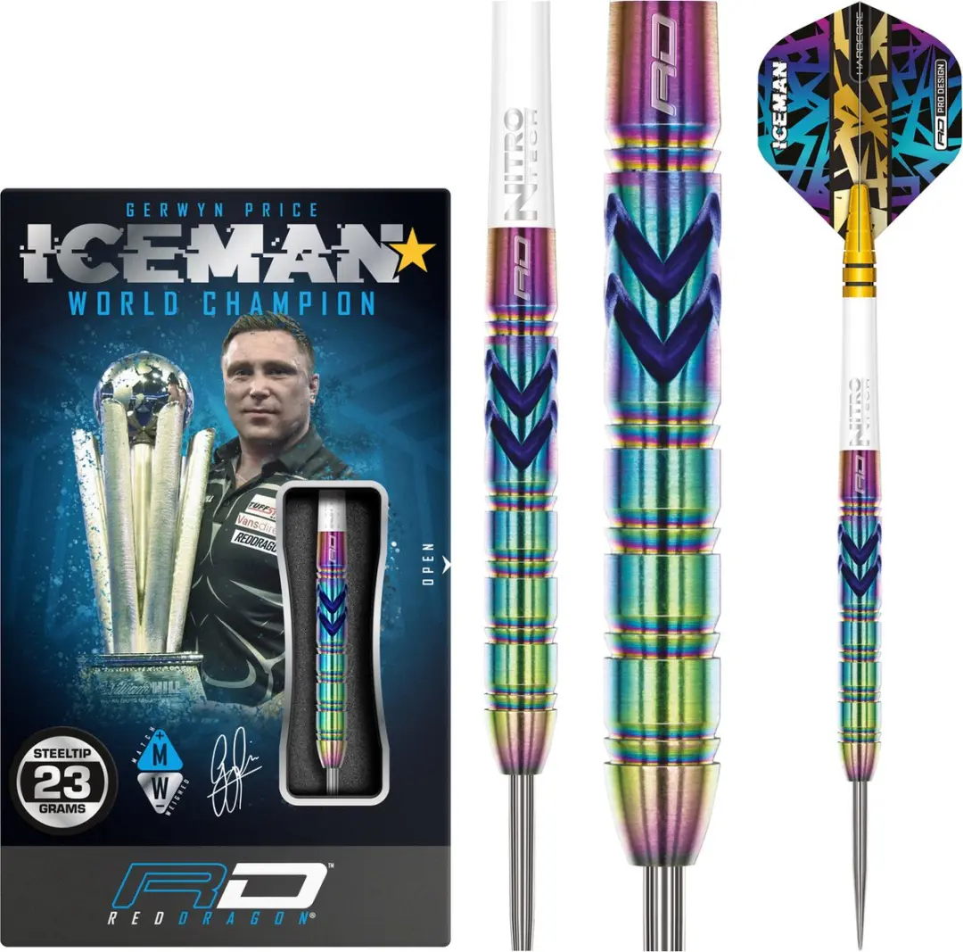 Red Dragon Gerwyn Price Ionic 90% Dartpijlen - 3 Stuks