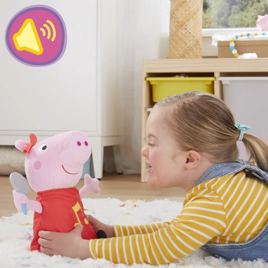 Peppa Pig Oink Along Songs Knuffel - Meerkleurig