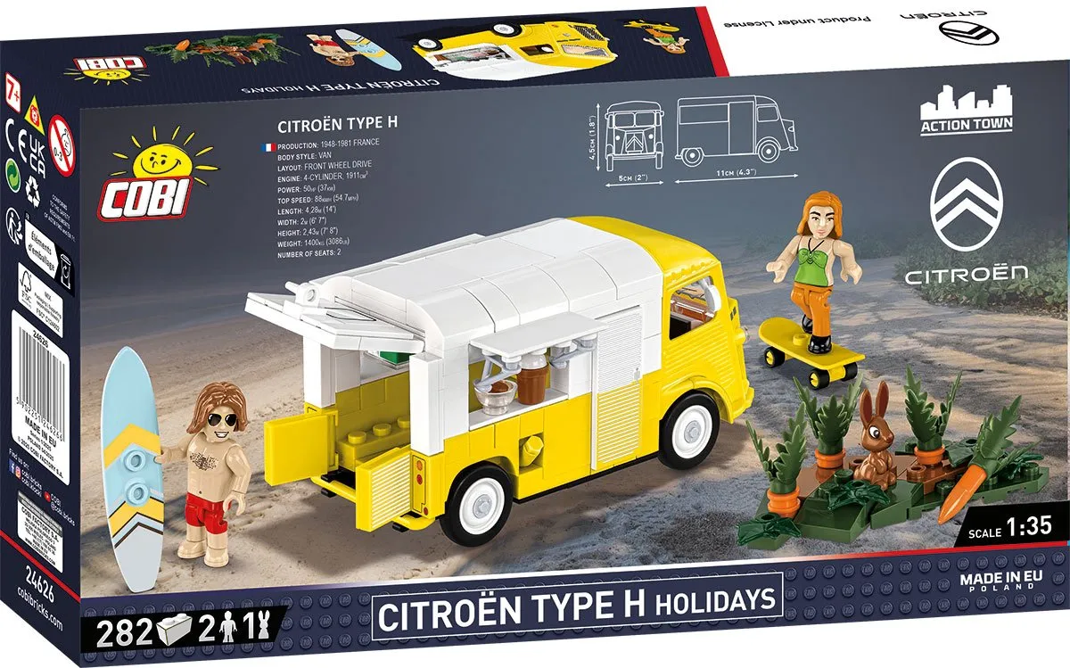 Cobi Holiday 24626 Bouwset - 282 Stukken - 2 Minifiguren