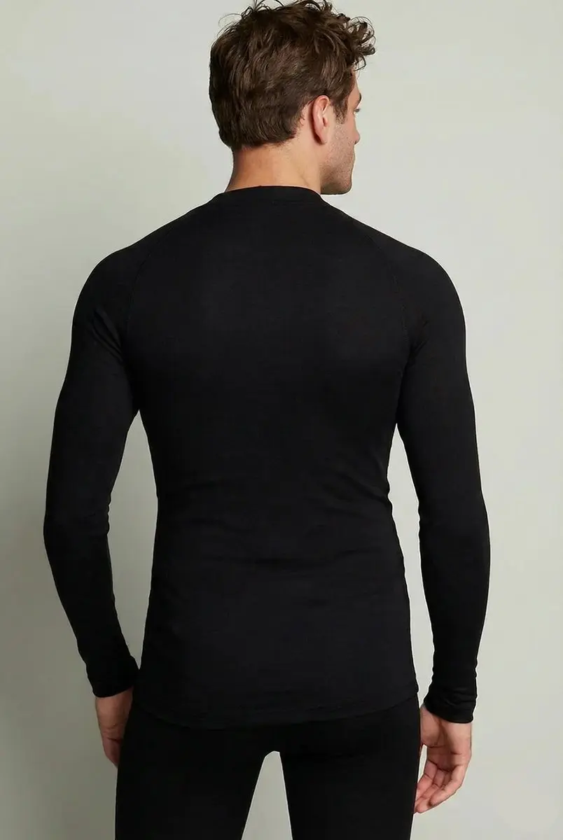 Ten Cate Thermo Long Sleeve Heren M - Zwart