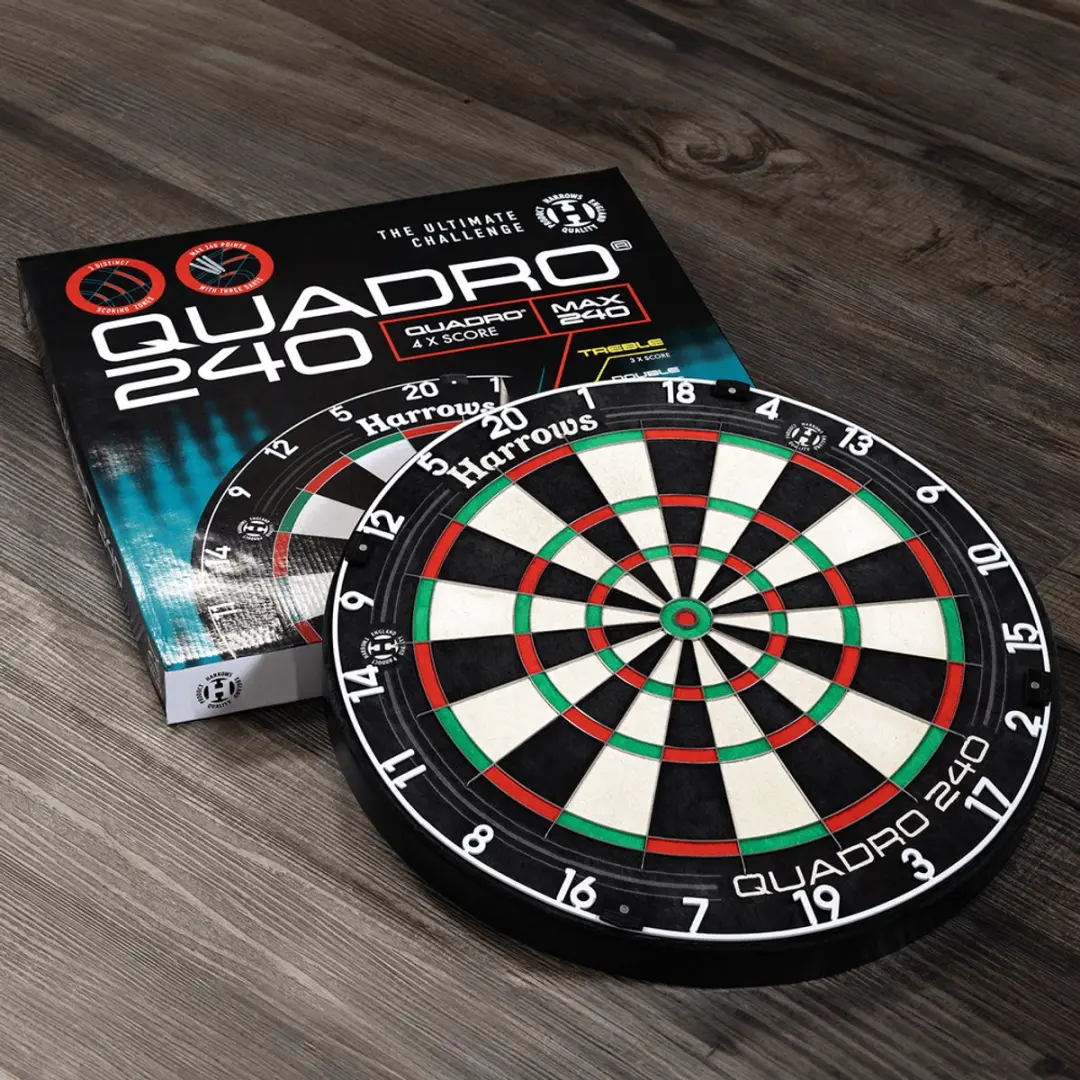 Harrows Quadro 240 Dartbord 47cm