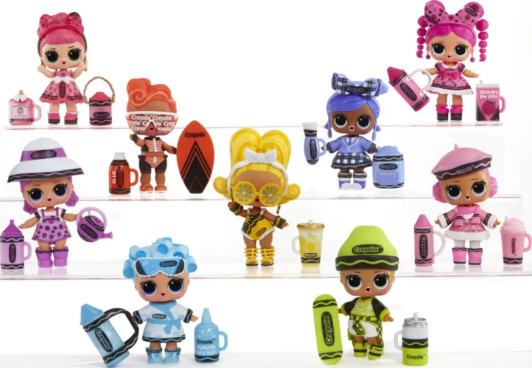 LOL Surprise! Loves Crayola Minipop - Verschillende kleuren
