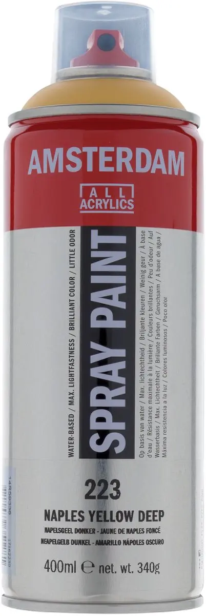 Amsterdam Spraypaint 223 Napelsgeel Donker 400ml