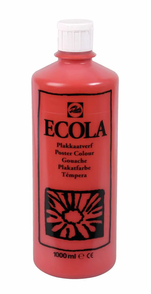 Talens Plakkaatverf Ecola Scharlaken 1000ml