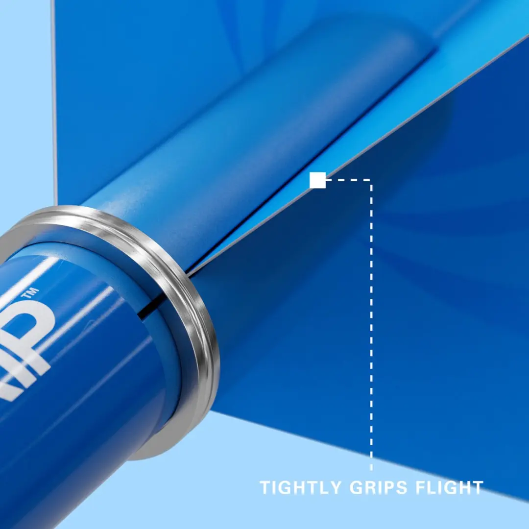 Target Pro Grip 3 Dart Shafts Blauw - 3 Stuks