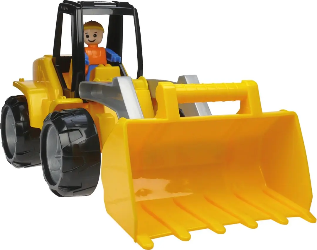 Lena Bulldozer Truxx SM04412 Speelgoed - 37x16x22cm - Zwart/Geel
