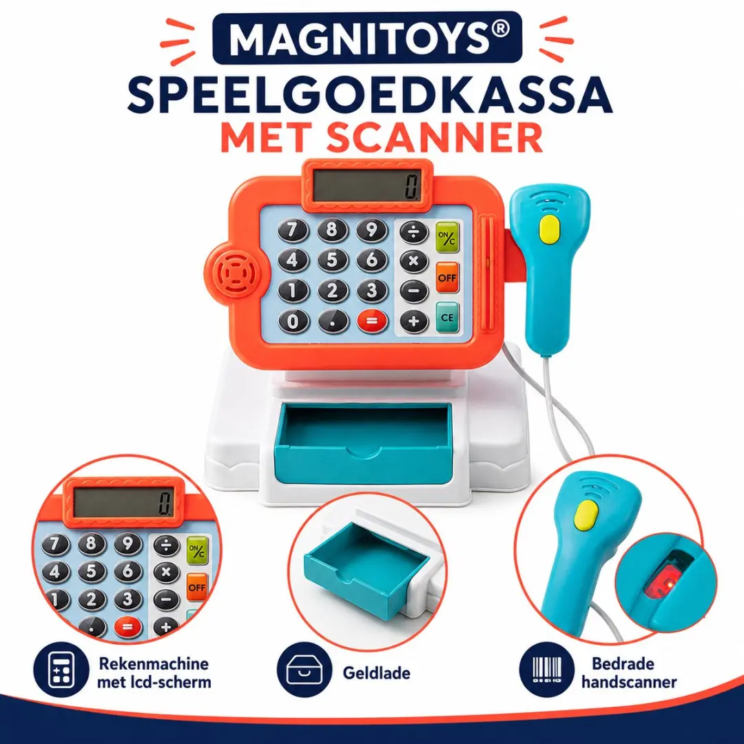 MagniToys Speelgoed Kassa