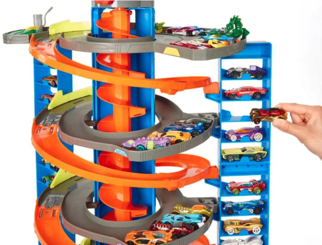 Hot Wheels City Mega Garage 11256 - Speelgoed 72cm - Incl. 1 Auto
