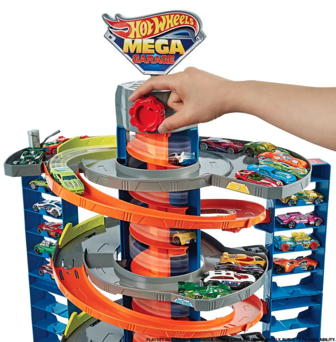 Hot Wheels City Mega Garage 11256 - Speelgoed 72cm - Incl. 1 Auto